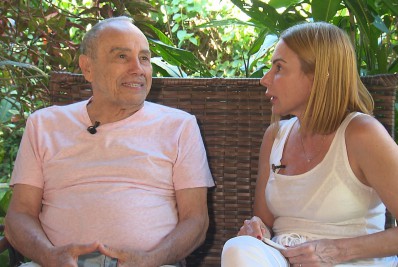 Mulher de Stênio Garcia se defende de acusações: 'Trato como um príncipe'