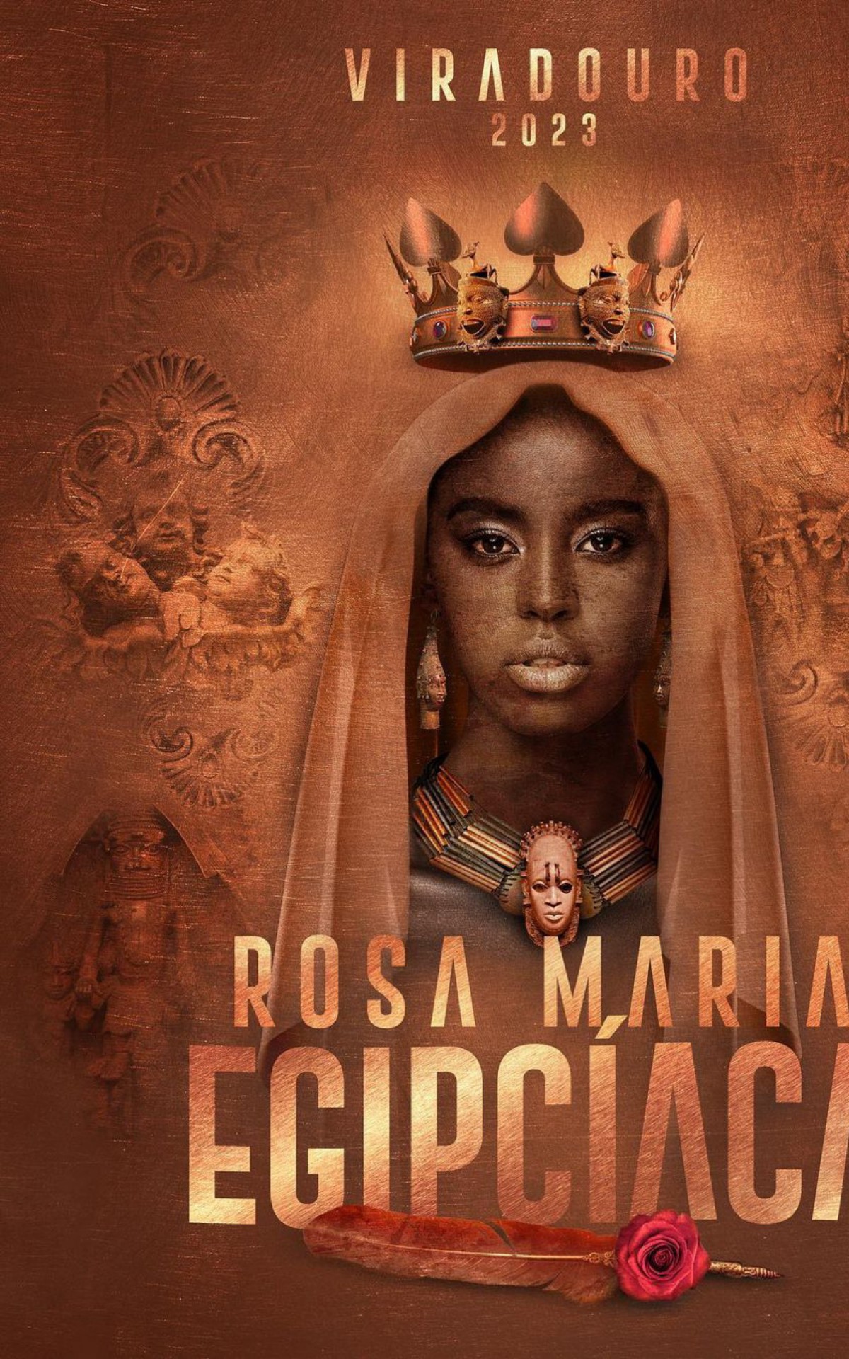 Viradouro ir&aacute; falar sobre Rosa Courana, considerada a primeira mulher negra a escrever um livro no pa&iacute;s