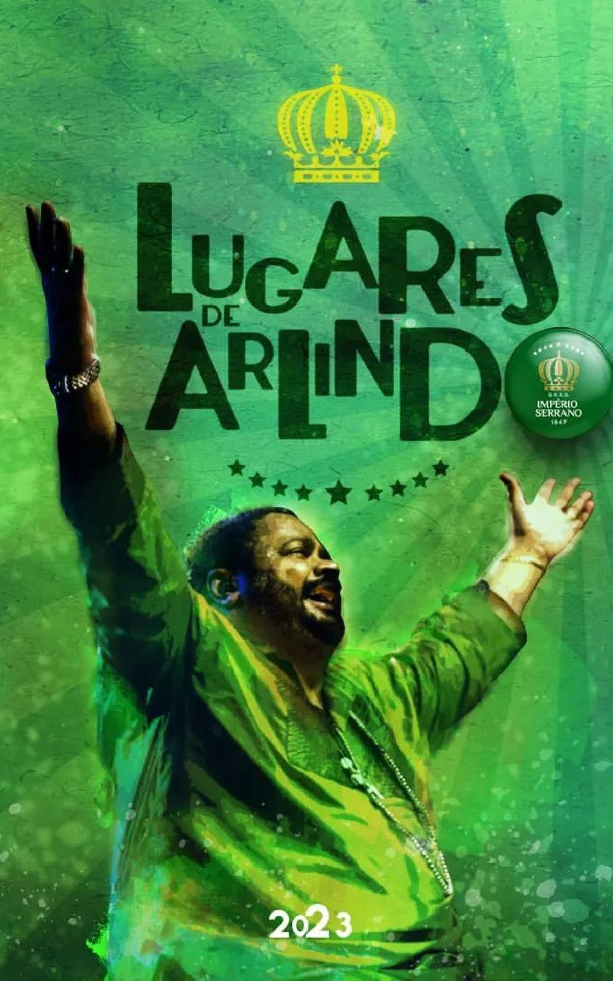 O Imp&eacute;rio Serrano ir&aacute; homenagear Arlindo Cruz