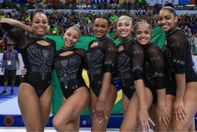 Brasil bate Estados Unidos e leva ouro pela primeira vez no Pan-Americano de ginástica artística