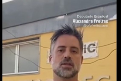 Deputado ajuda a prender homem acusado de se masturbar dentro de trem em Campo Grande