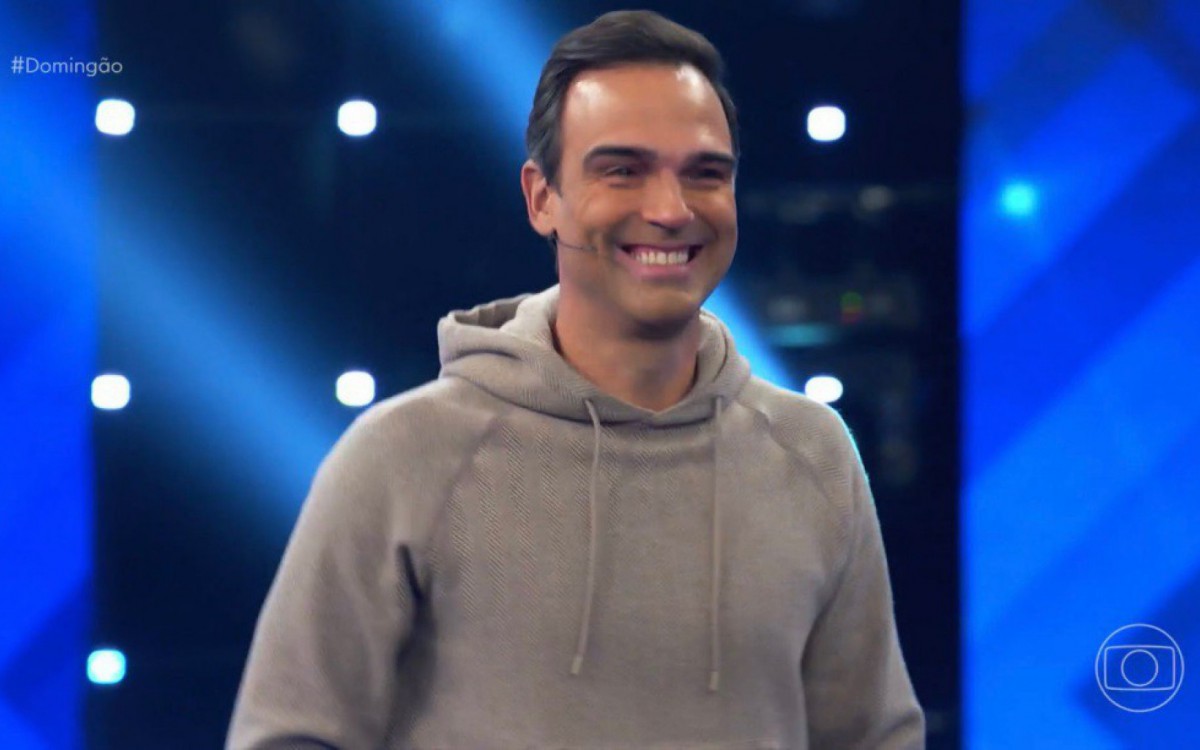 Tadeu Schmidt celebrou aniversário de 48 anos  - Reprodução/Globo 