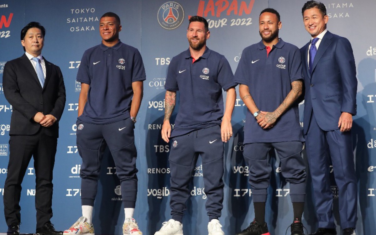 Mbappé, Messi e Neymar