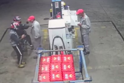 Posto de gasolina é assaltado na Estrada Mineira; frentista é atingido por tiro no rosto