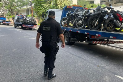 Segundo dia de operação contra circulação de motos irregulares tem 32 apreensões