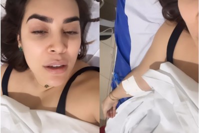 Naiara Azevedo explica ida ao hospital após sentir dores no estômago