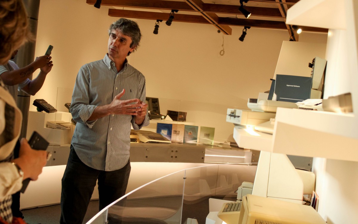 Ladmir Carvalho explica os objetivos do MUTA, Museu de Tecnologia Alterdata