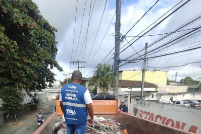 Fiscais da prefeitura apreendem mais de 3 toneladas de cabos de cobre em ferro-velho de Paciência