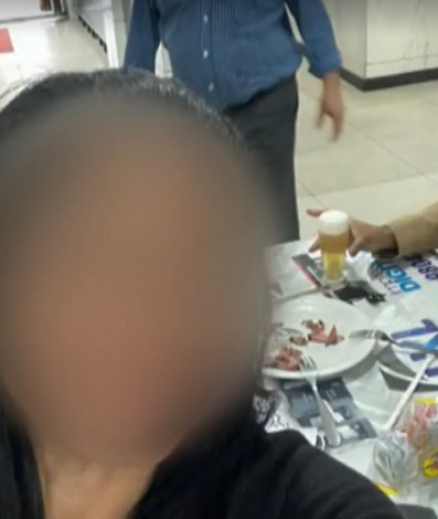 Paciente foi orientada a deixar internação para almoçar em churrascaria com enfermeira - Reprodução/TV Globo