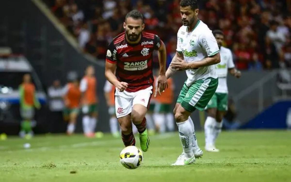 Thiago Maia elogia trabalho de Dorival Jr no Flamengo - Foto: Marcelo Cortes/Flamengo