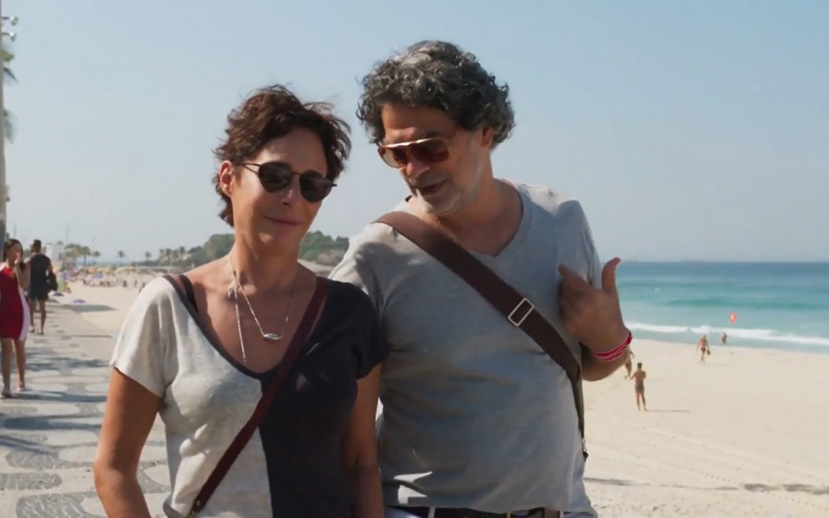 Andrea Beltrão e Eduardo Moscovis repetem parceria vista em 'Um Lugar ao Sol' e outras produções - Reprodução/TV Globo