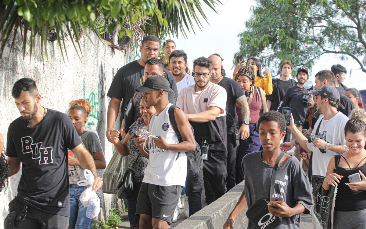 Xam&atilde; foi tietado pelos f&atilde;s 