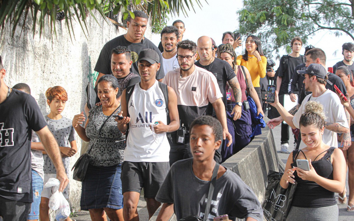 Xam&atilde; foi tietado pelos f&atilde;s 