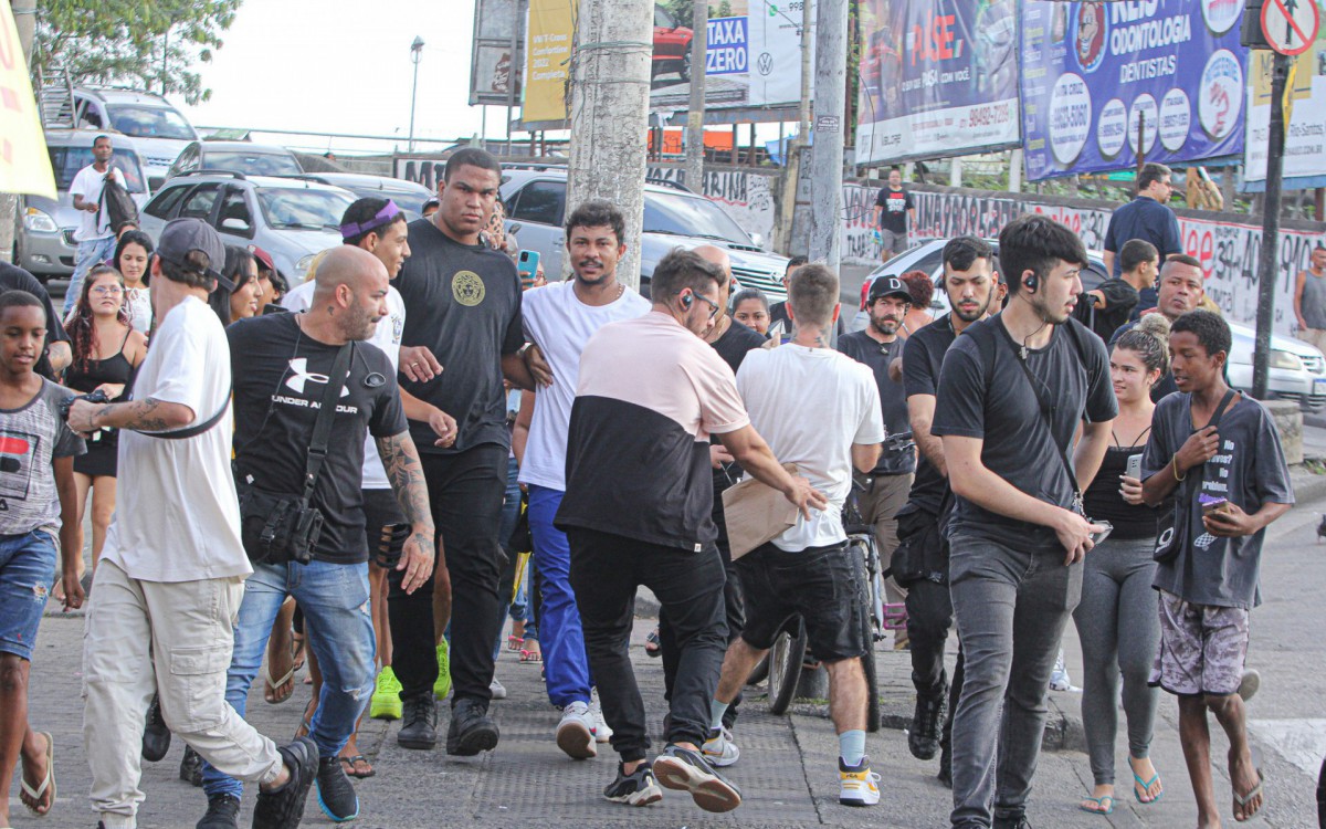 Xam&atilde; foi tietado pelos f&atilde;s 