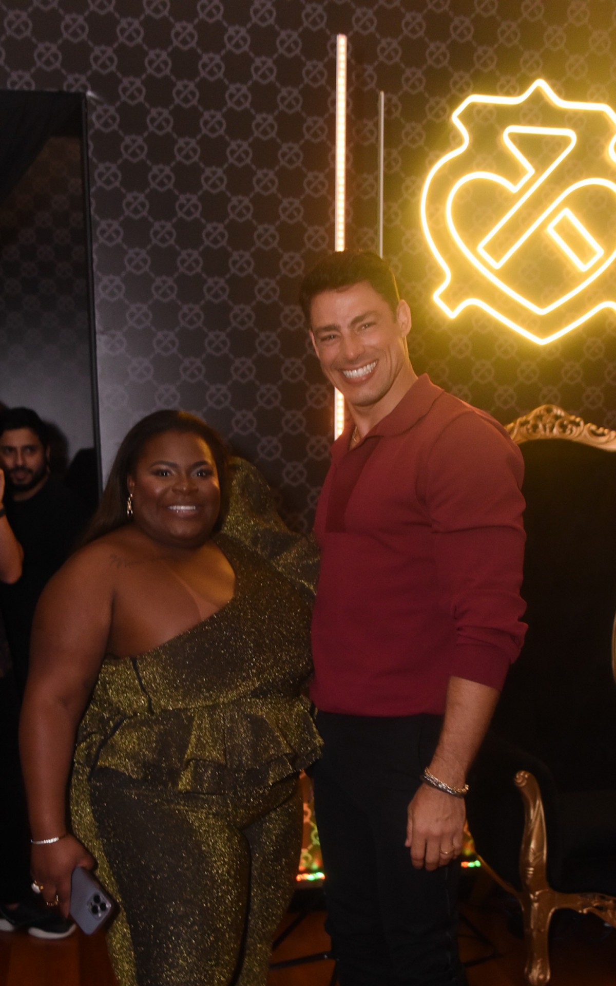 Jojo Todynho e Cau&atilde; Reymond se divertem em evento de S&atilde;o Paulo