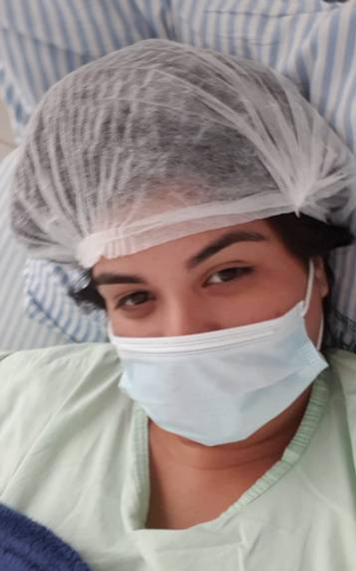 Após ser transferida de hospital, Daiana apresenta quadro de saúde estável - Arquivo pessoal