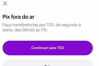 Usuários do Nubank relatam instabilidade do sistema PIX