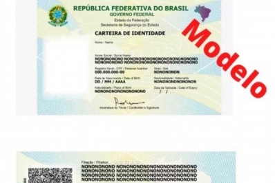 Nova Carteira de Identidade Nacional começa a ser emitida nesta terça