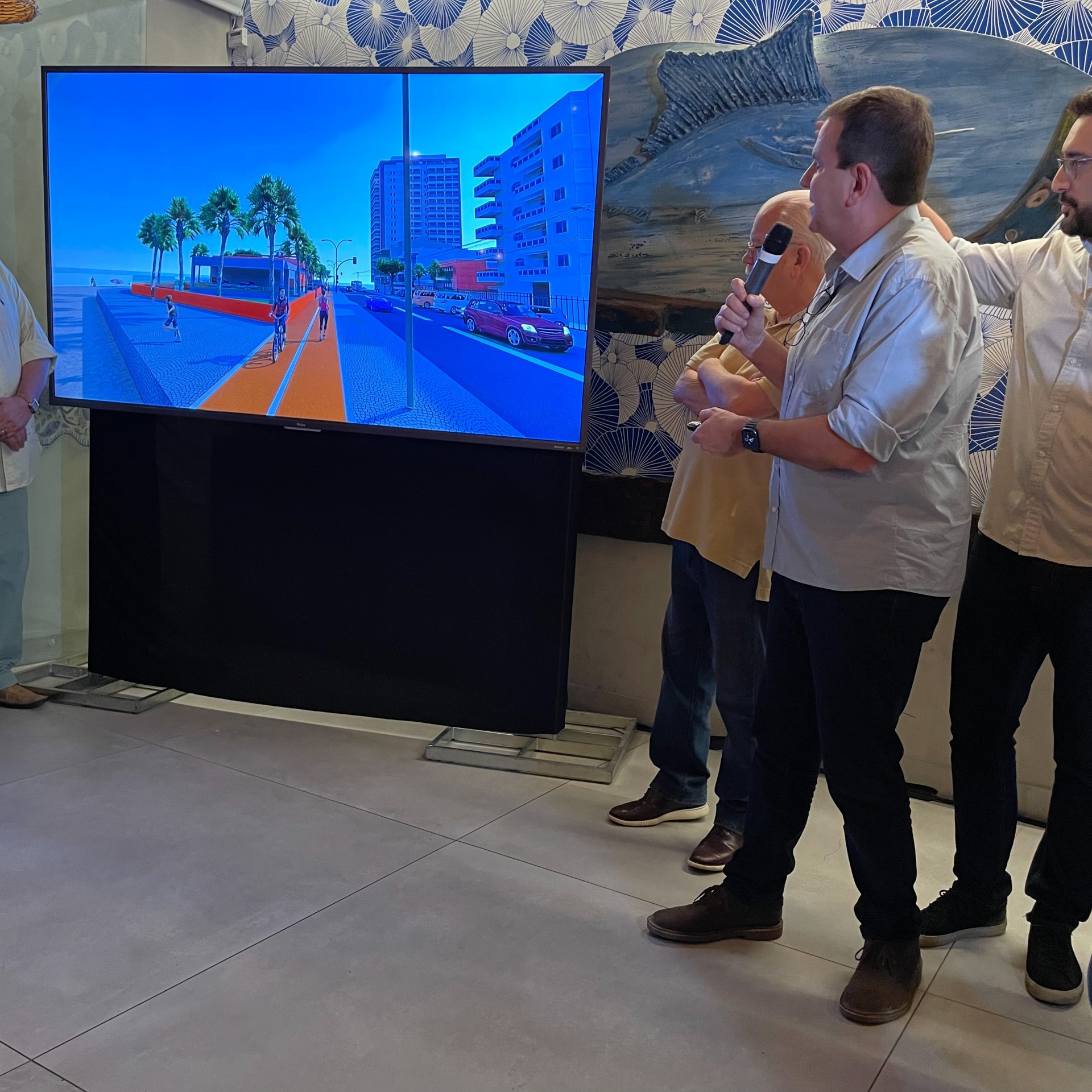 Segundo Eduardo Paes, obras devem ser entregues até o verão de 2023 - Beth Santos