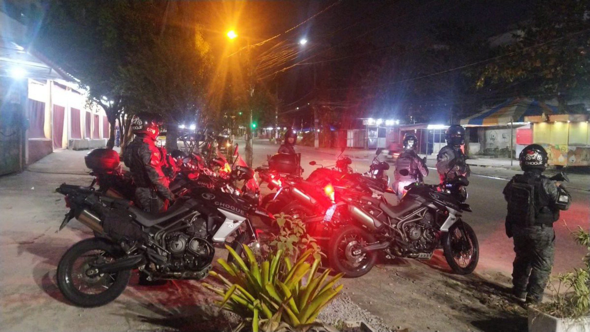 Reforço no policiamento no entorno do Complexo do Alemão - Reprodução