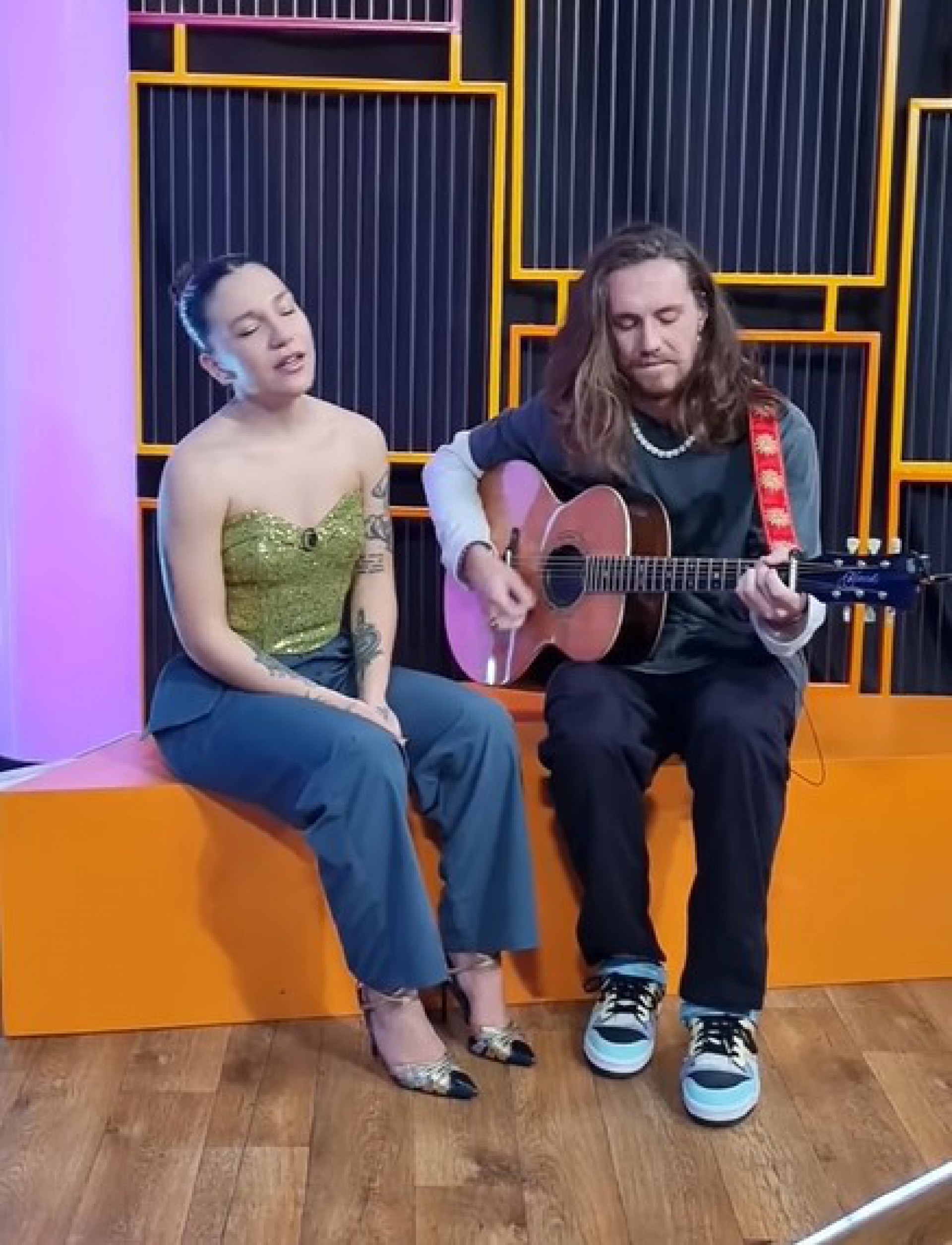 Vitor Kley e Priscilla Alcantara - Reprodução/Instagram