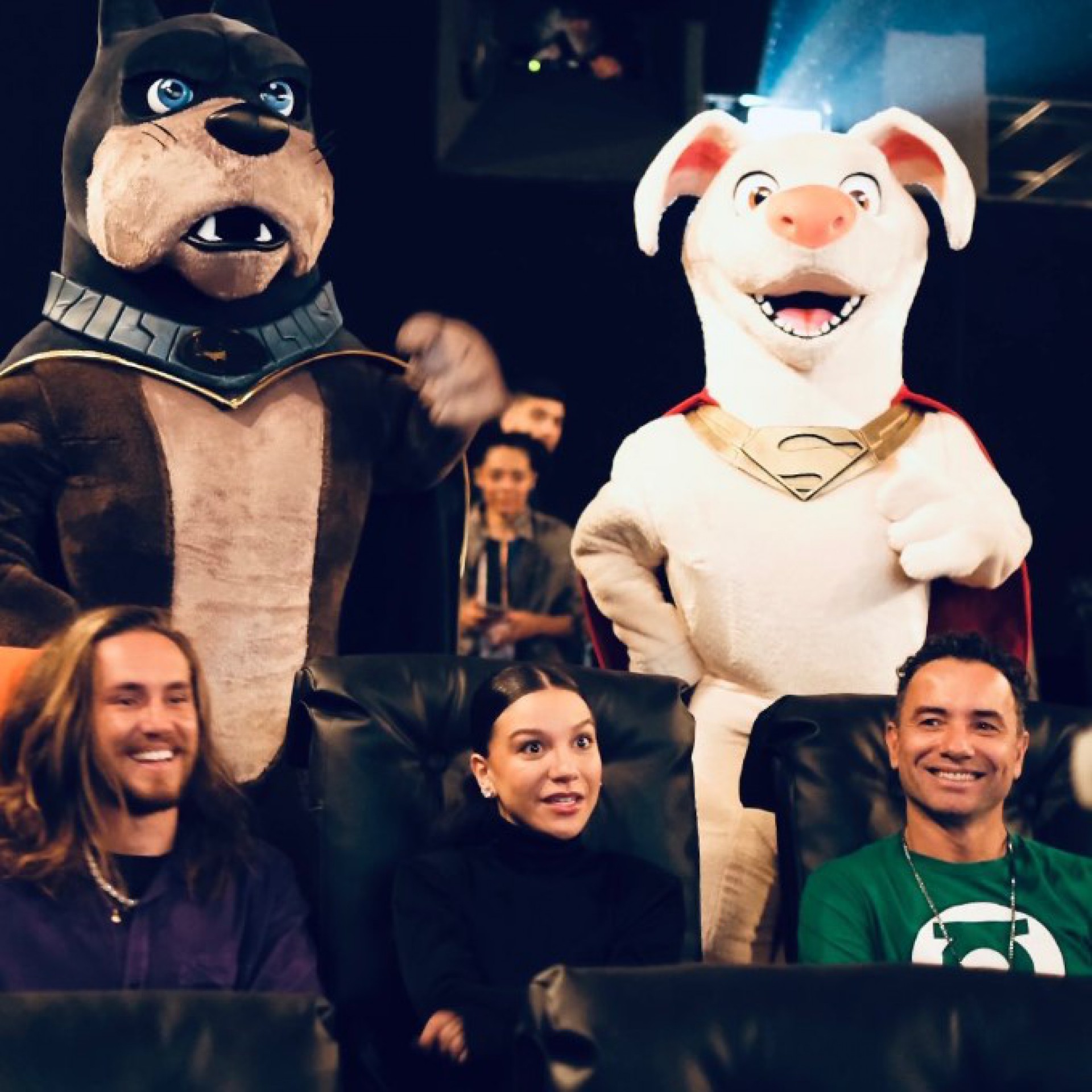 Vitor Kley, Priscilla Alcantara e Marco Luque - Reprodução/Instagram