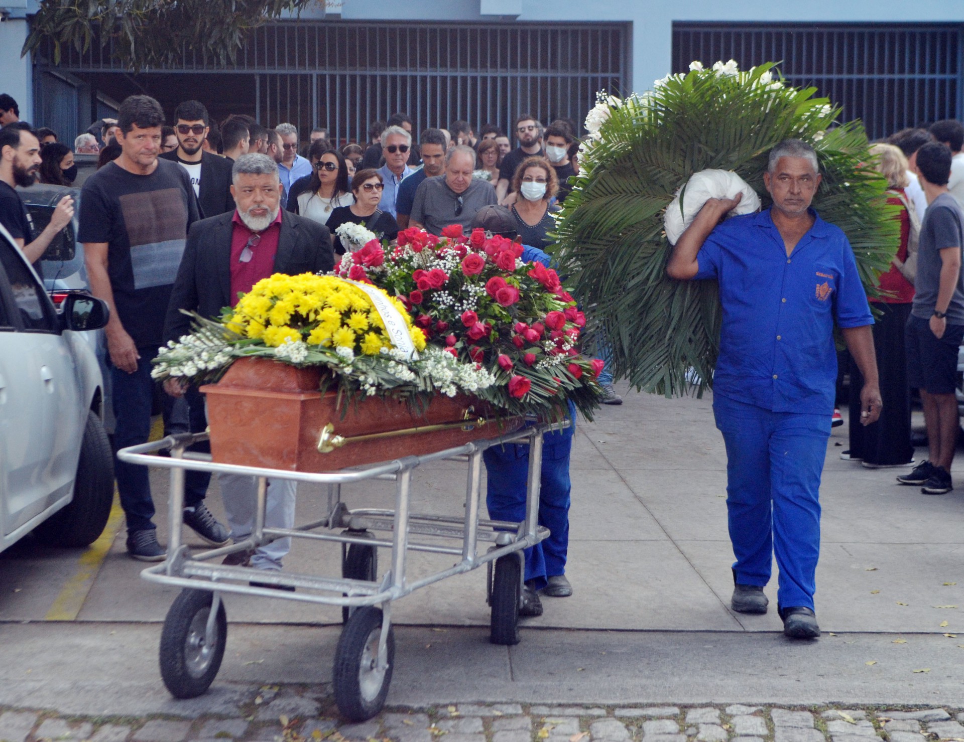 Sepultamento do advogado Victor Stephen, morto no Campo de Santana durante um assalto no Centro. - Sandro Vox 