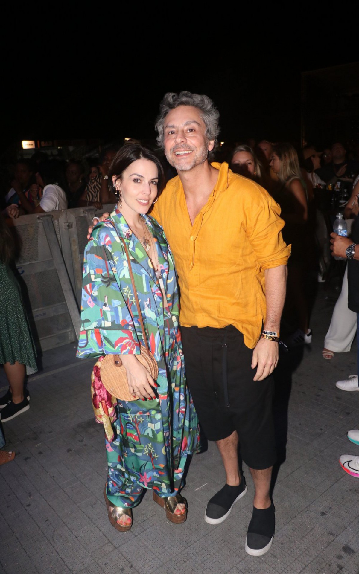 Alexandre Nero e a esposa, Karen Brusttolin