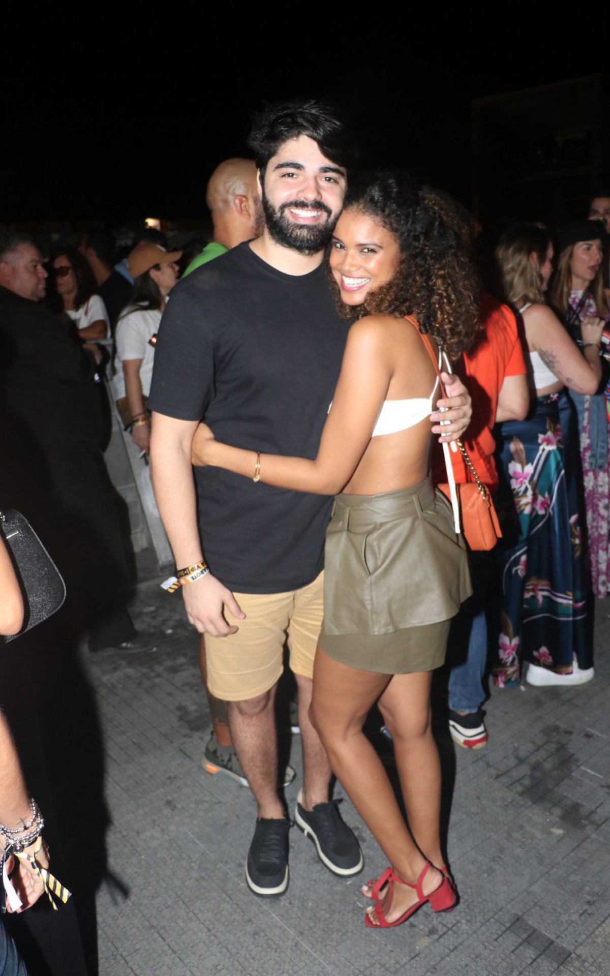 Aline Dias e o marido, Rafael Cupello