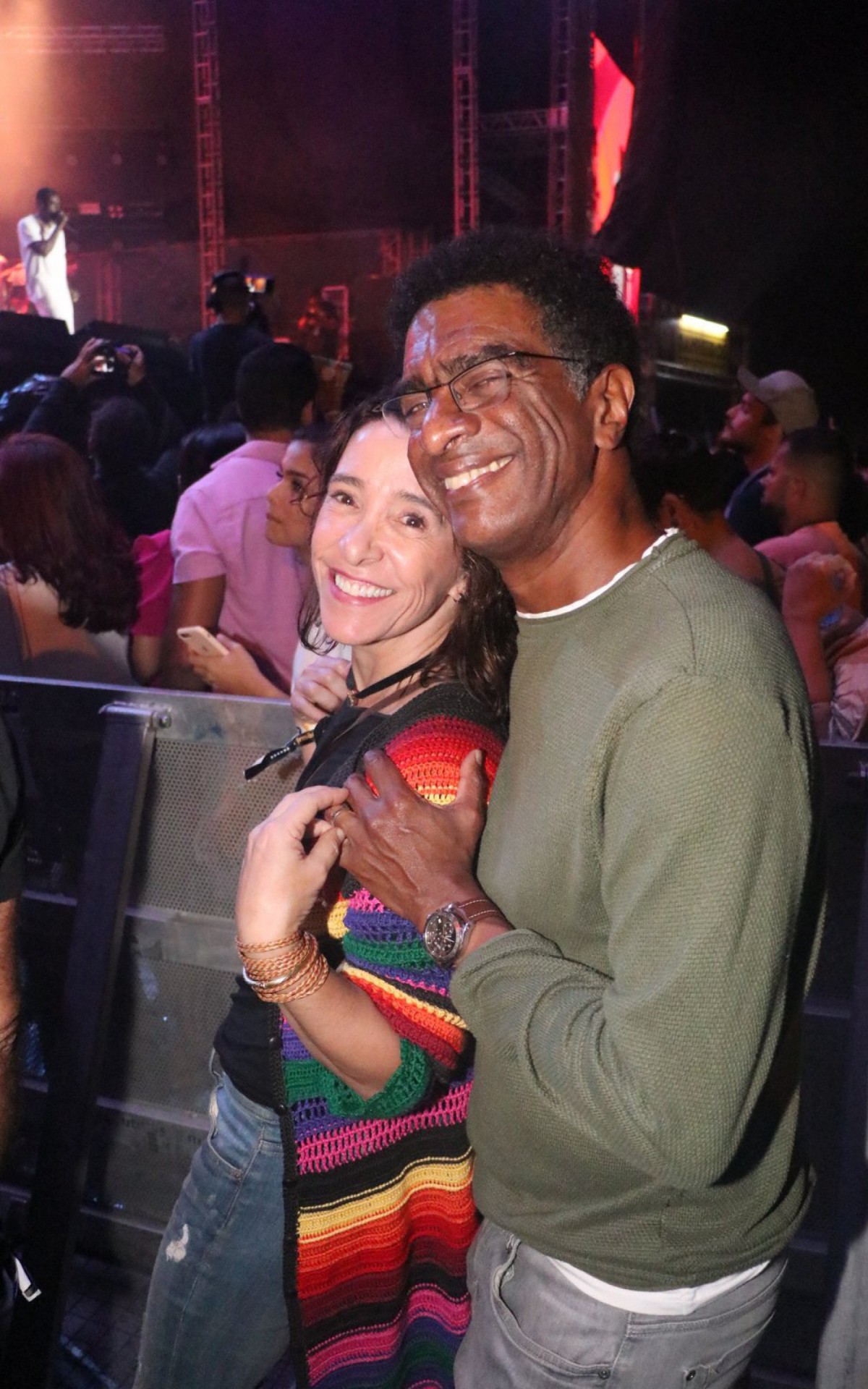 H&eacute;lio de la Pe&ntilde;a e a mulher, Ana Quintella