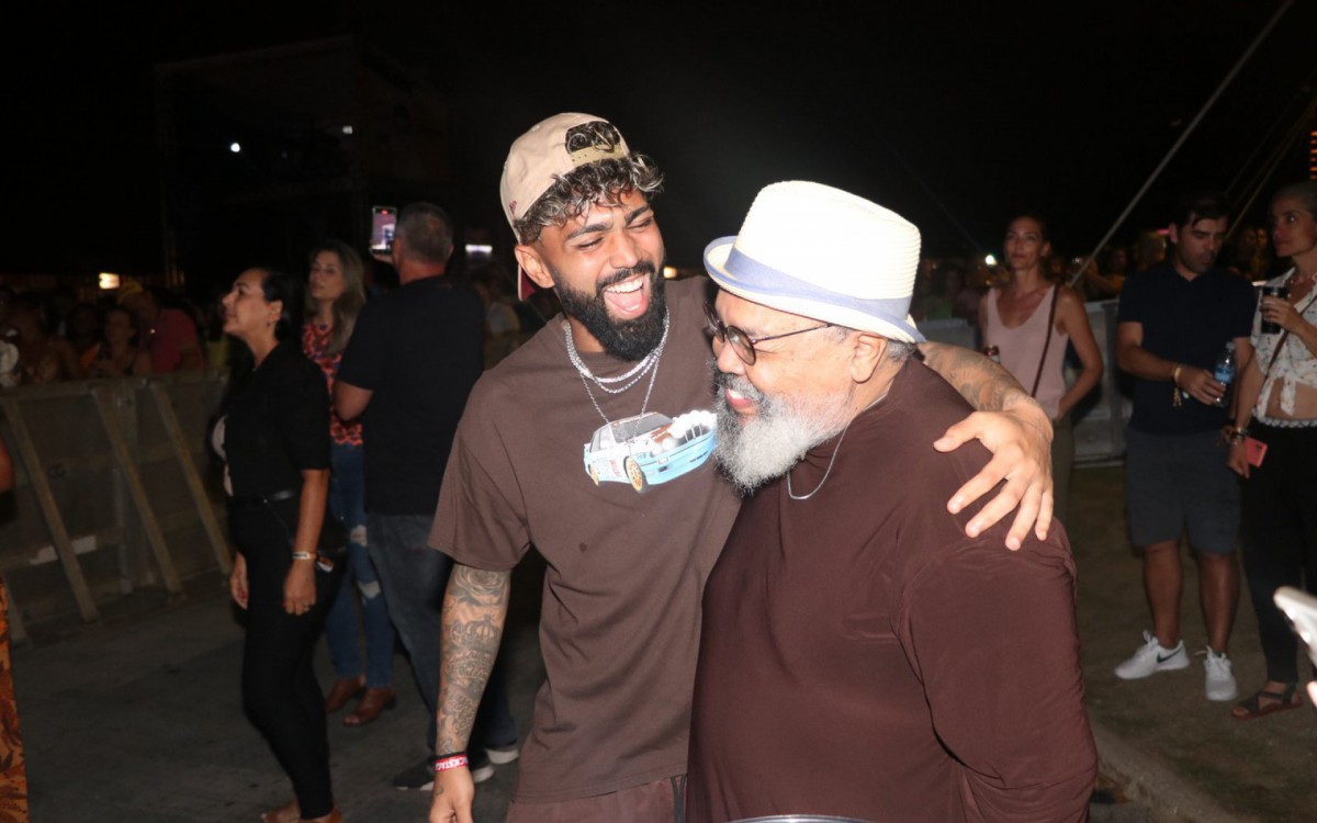 Gabigol e Jorge Arag&atilde;o