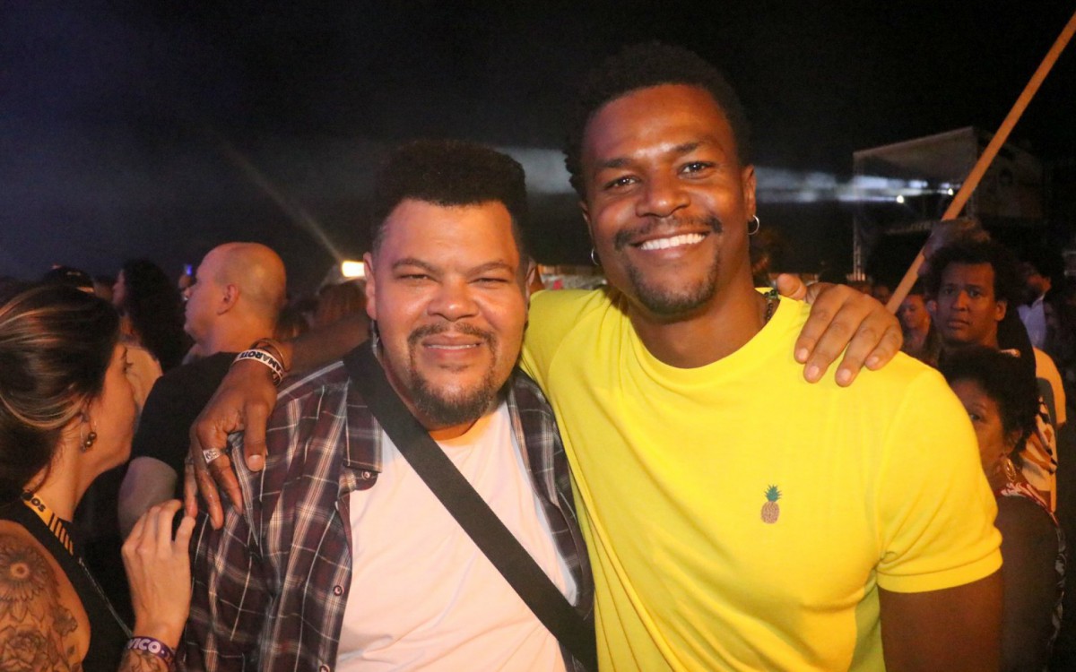 Babu Santana e David Junior