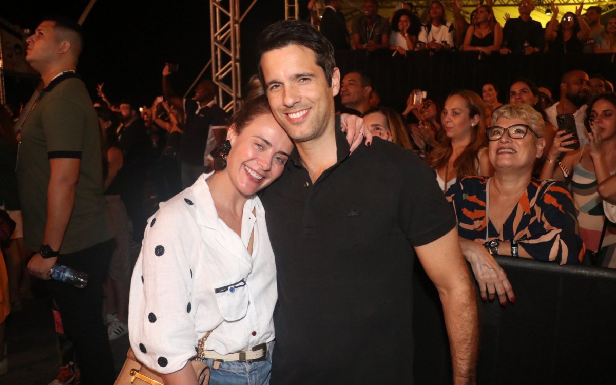 Juliana Silveira e o marido, Jo&atilde;o Vergara