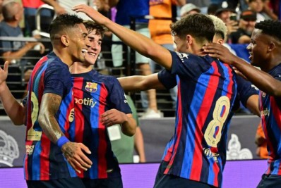 Raphinha garante perfil lutador para torcida do Barcelona: 'Muita vontade de ganhar'