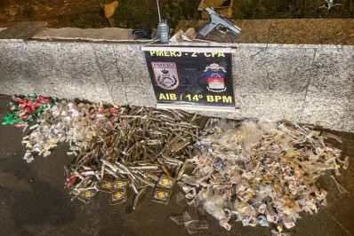 Tiroteio entre policiais e traficantes termina com suspeito ferido na Zona Oeste do Rio