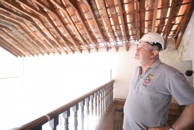 Prefeito Axel Grael visita obras de restauração na Ilha da Boa Viagem