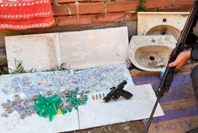 Traficante de drogas é preso na comunidade do Sebinho, em Mesquita