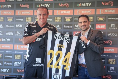 Cuca nega que retorno ao Atlético-MG seja 'trampolim' para Seleção: 'Não vim por isso'