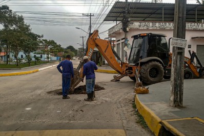 Serviços de manutenção são realizados em Papucaia e Ribeira