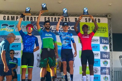 Ciclista do Bolsa Atleta Quissamã fica em quarto lugar no Campeonato Estadual de Circuito 2022 em Cardoso Moreira 