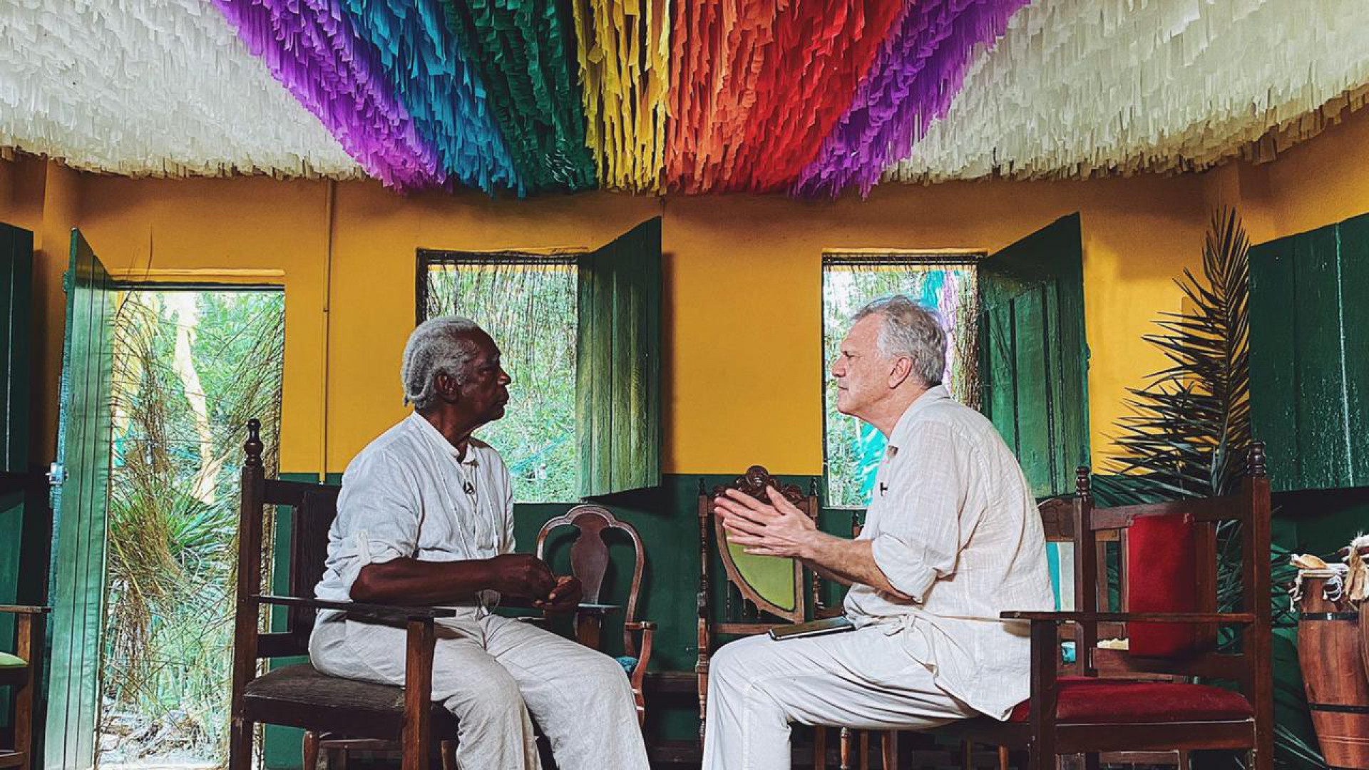 Mateus Aleluia no 'Conversa com Bial' - Globo/Divulgação