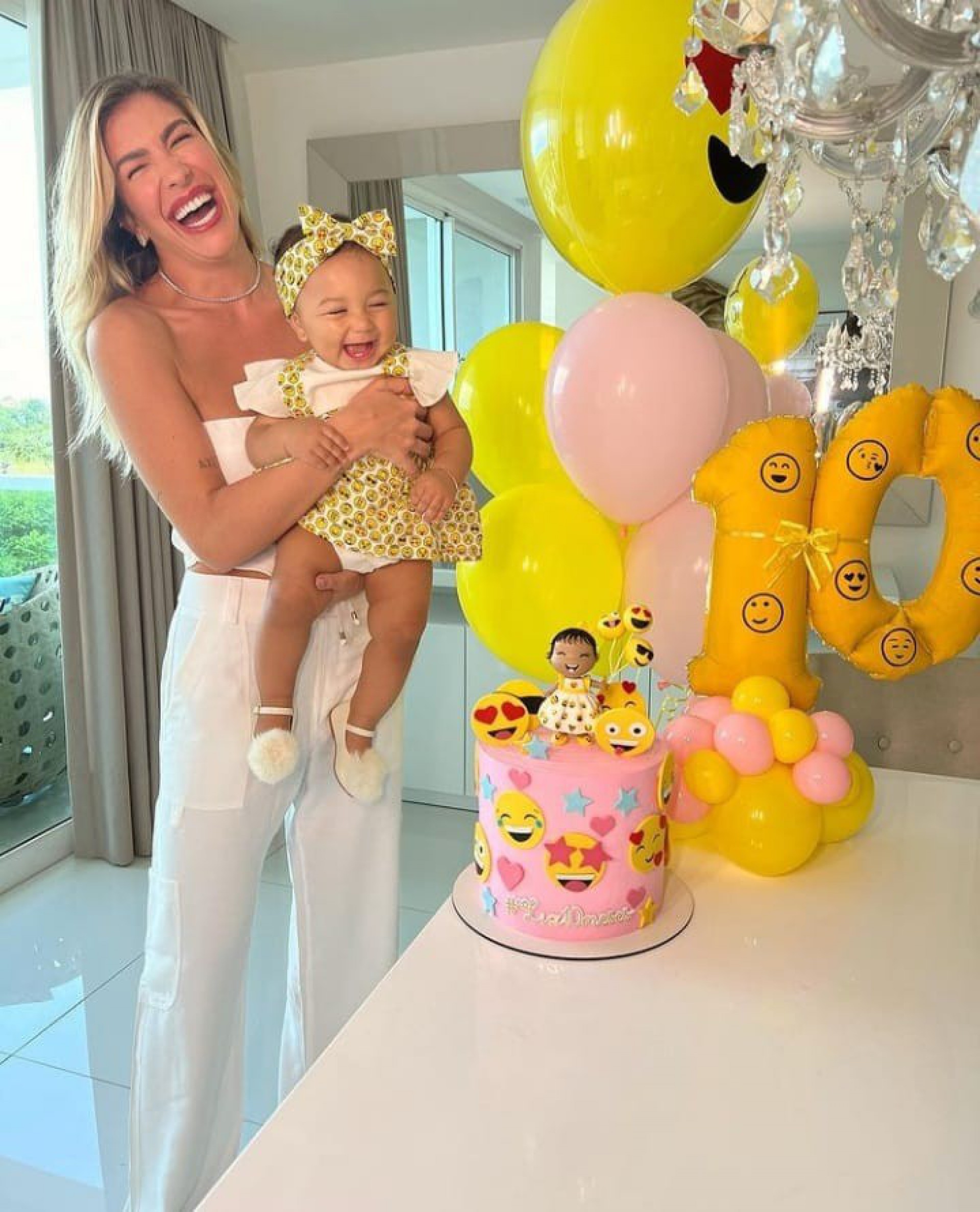 Lorena Improta celebrou os 10 meses da filha  - Reprodução/Instagram 