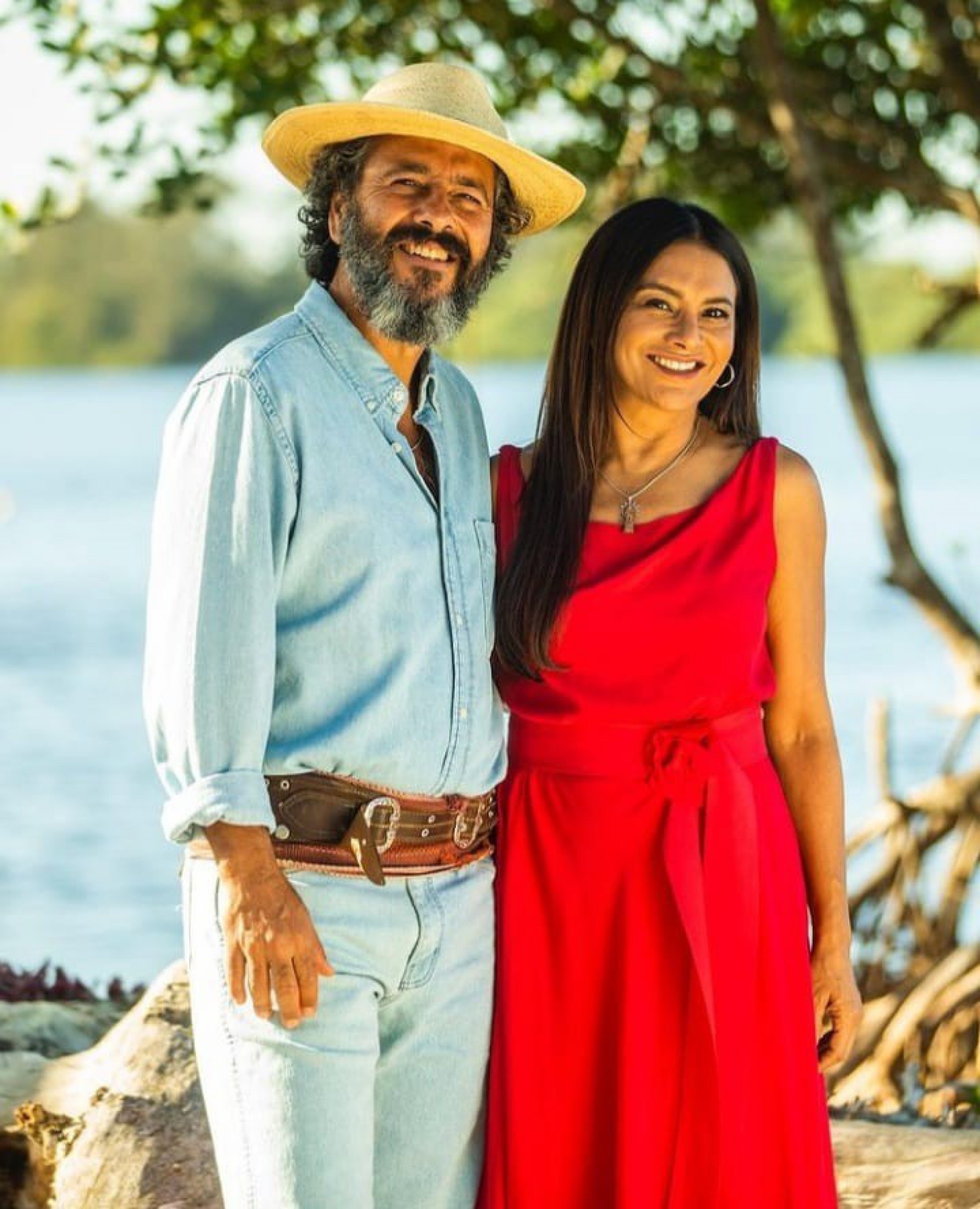 Dira Paes e Marcos Palmeira  - Reprodução/Instagram