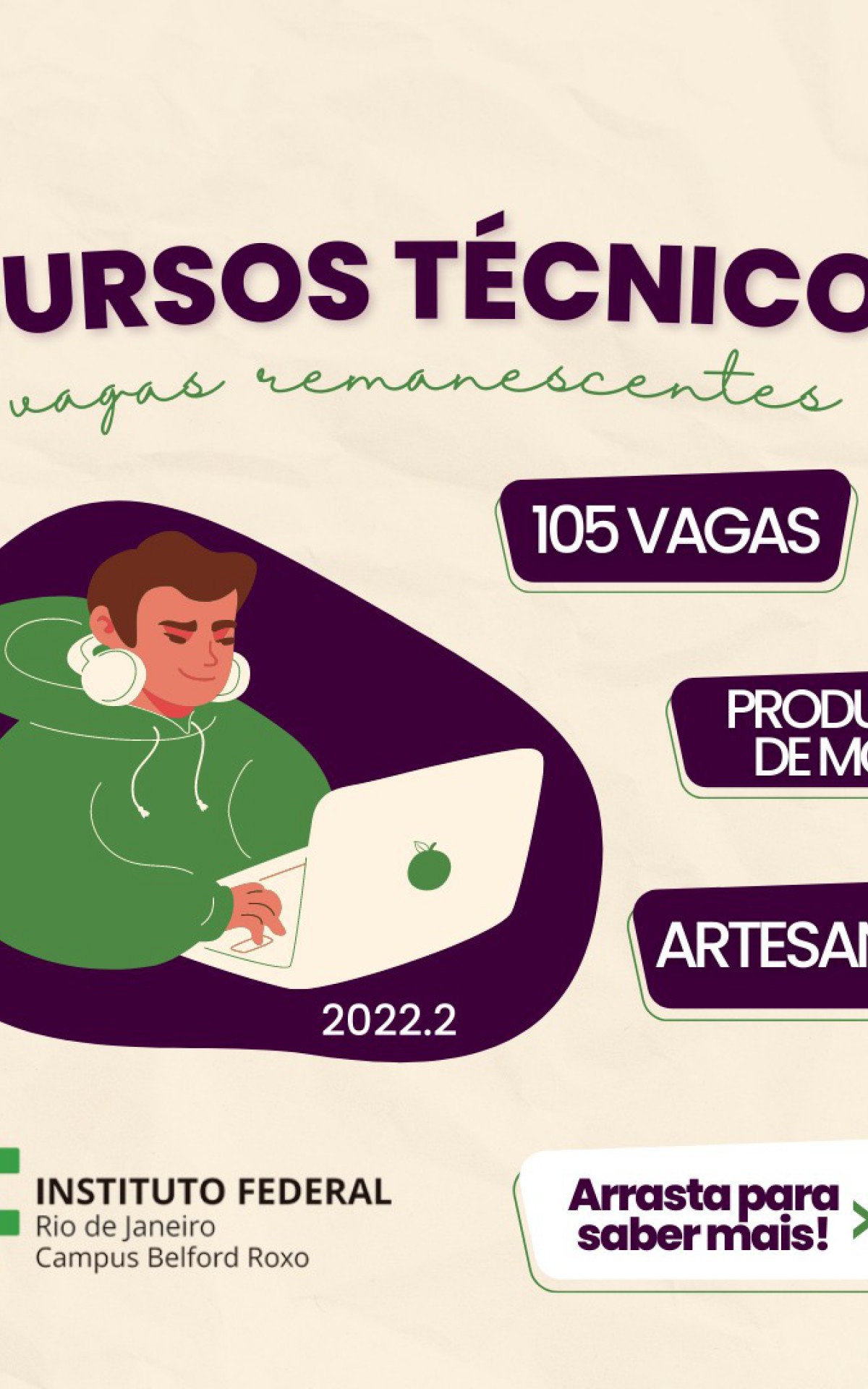 As fichas de encaminhamento podem ser obtidas com as institui&ccedil;&otilde;es parceiras do IFRJ/Belford Roxo