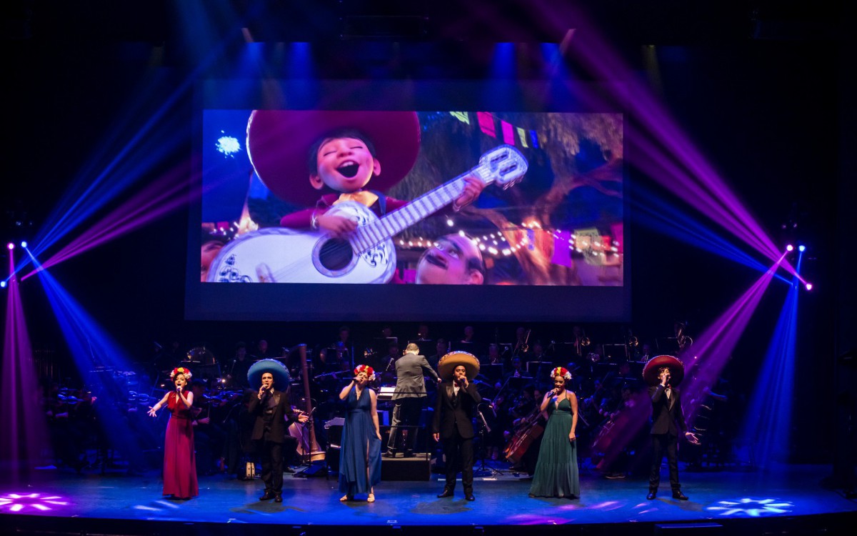 'Pixar In Concert' reúne orquestra para tocar as trilhas sonoras de animações icônicas - Divulgação/Caio Gallucci