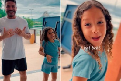 Wesley Safadão é denunciado por erotização infantil após vídeo dançando com a filha