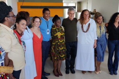 Vice-presidente eleita da Colômbia almoça com líderes de esquerda no Rio