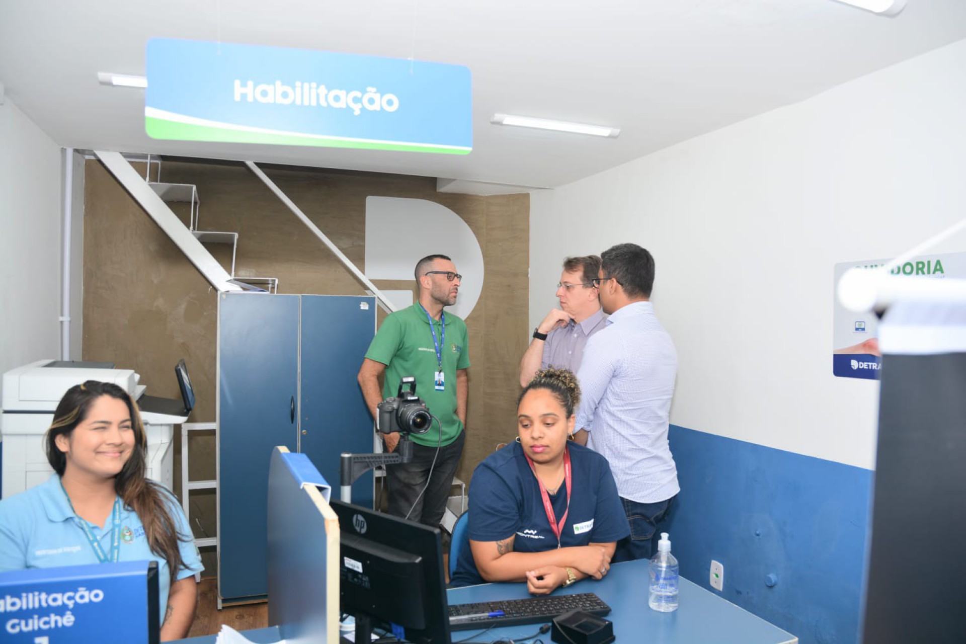 O posto fica localizado no Itanhangui Plaza, na Estrada do Itanhang&aacute; 