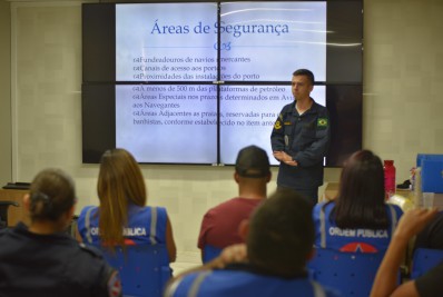 Marinha do Brasil em parceria com a Prefeitura de Maricá para capacitar profissionais de Segurança