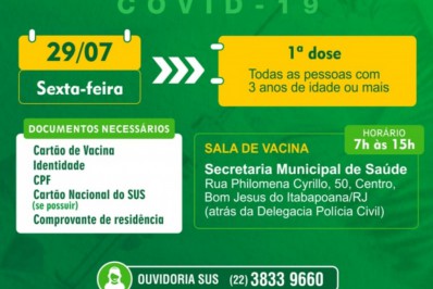 Com várias doses liberadas, Saúde divulga nova etapa de vacinação contra coronavírus